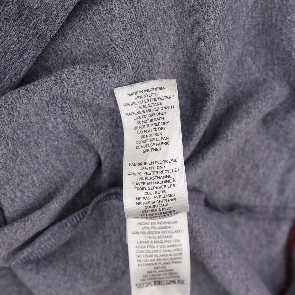Rhone Reign Hoodie Mens Large Blue Heathered Long Sleeve Activewear Athleisure - Picture 9 of 10